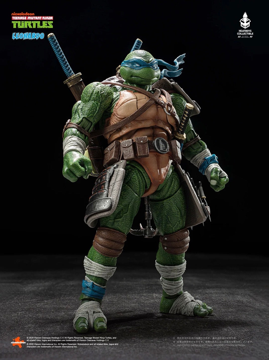 Teenage Mutant Ninja Turtles Leonardo 1/9 Action figure Standard Edition by HEATBOYS