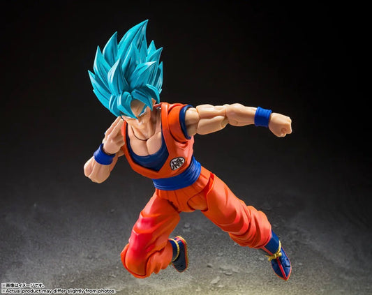 S.H.Figuarts Super Saiyan God Son Goku Blue Power Transcending Limits
by Bandai Tamashii Nations