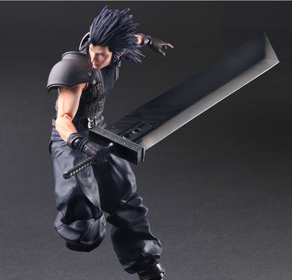 CRISIS CORE -FINAL FANTASY VII- REUNION PLAY ARTS Kai ZACK FAIR by Square Enix