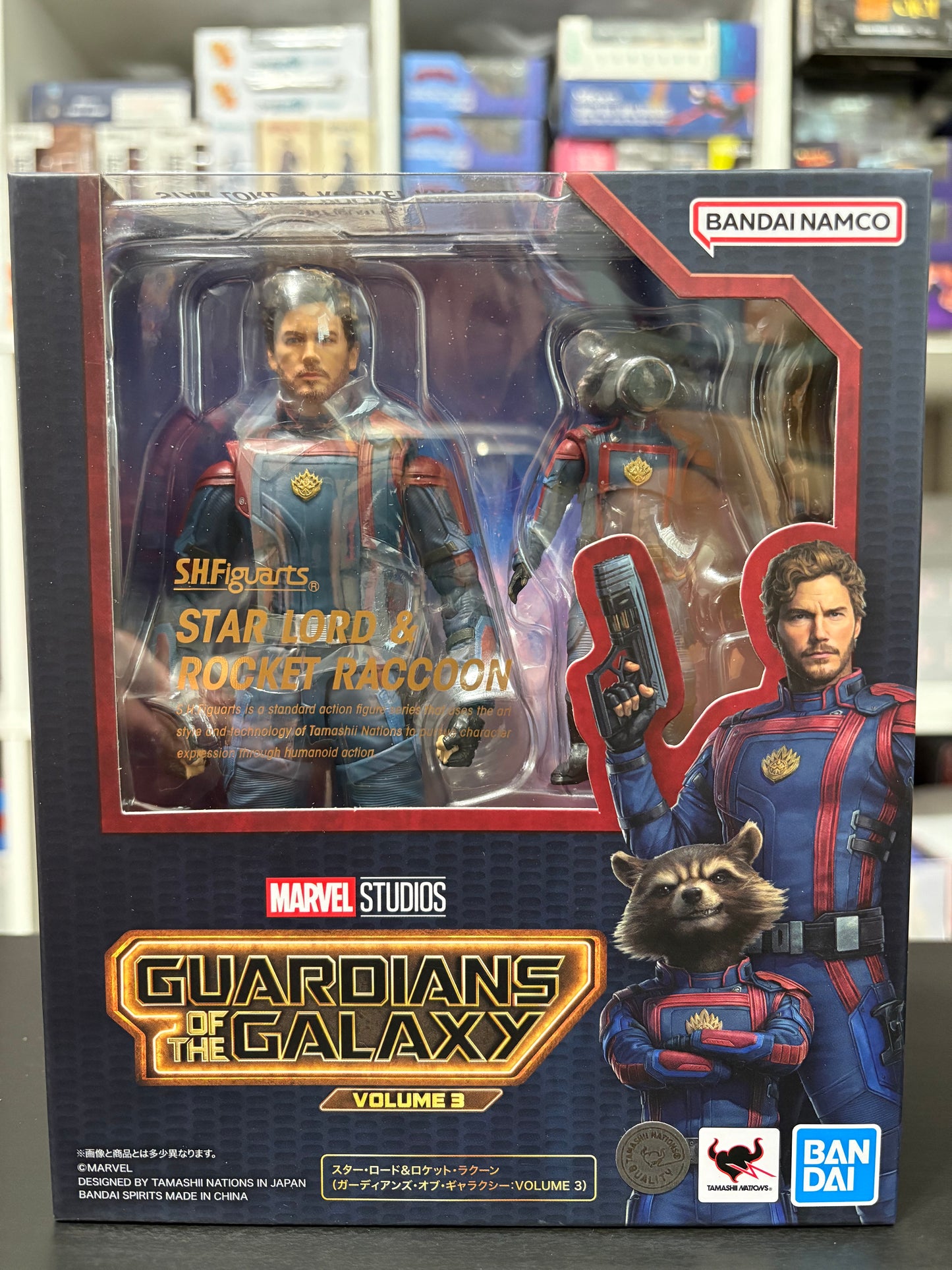 S.H.Figuarts Star-Lord & Rocket Raccoon Guardians of the Galaxy: Volume 3 by Bandai Tamashii Nations
