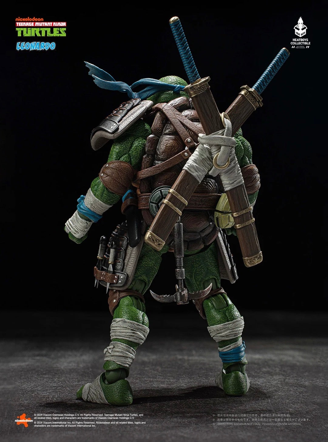 Teenage Mutant Ninja Turtles Leonardo 1/9 Action figure Standard Edition by HEATBOYS
