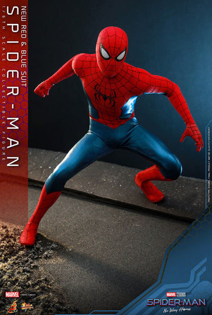 Hot Toys Spider-Man: No Way Home - Spider-Man (New Red & Blue Suit) 1/6 scale