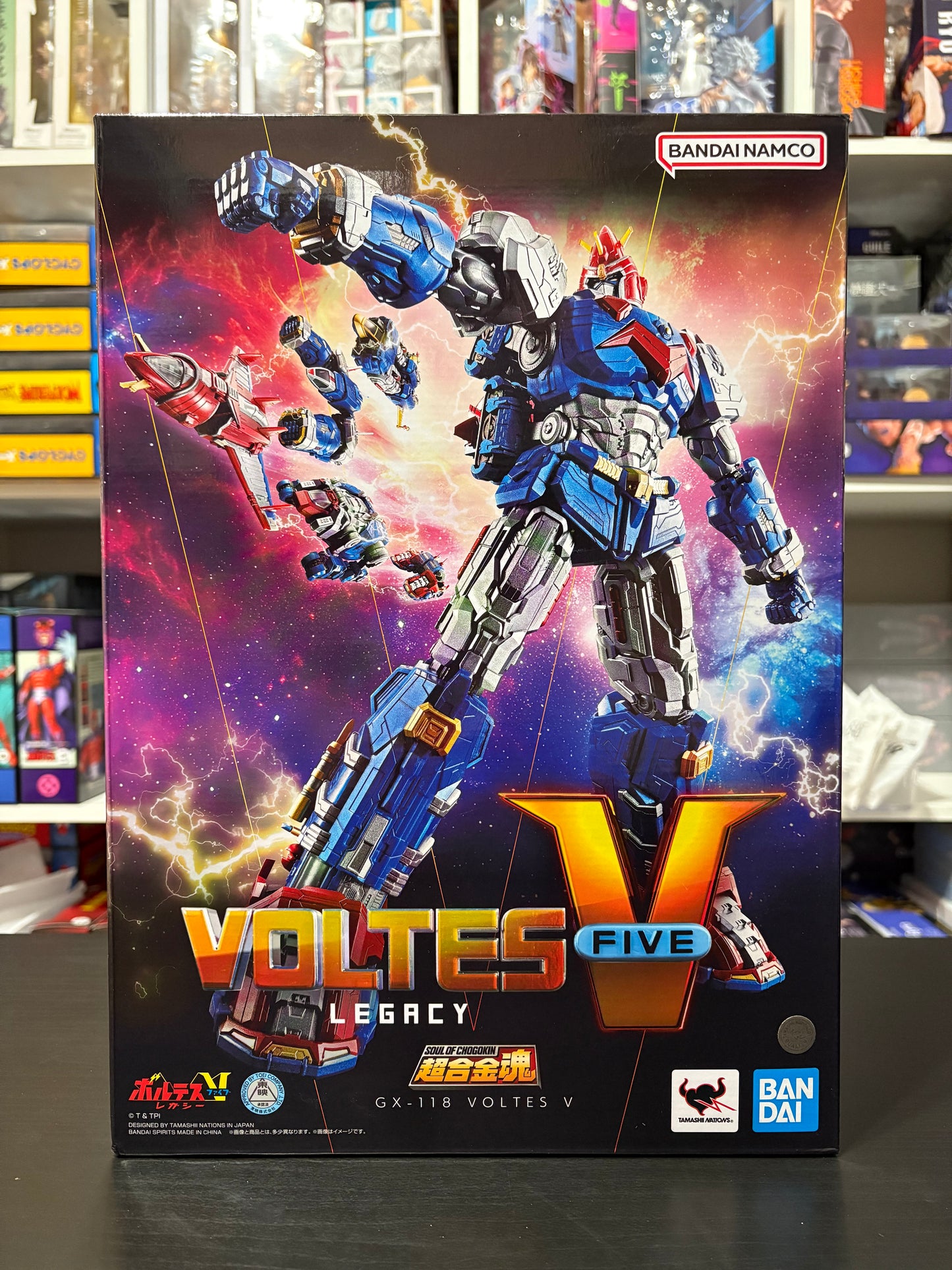 Soul of Chogokin GX-118 Voltes V by Bandai