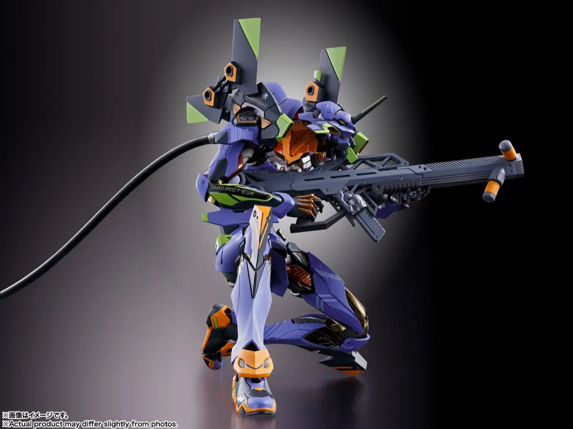 Metal Build Evangelion Unit 01 with the Spear of Gaius 30th Anniversary by Bandai Tamashii Nations