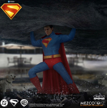 Superman & Krypto (2025) One:12 Collective Action Figure Set by Mezco