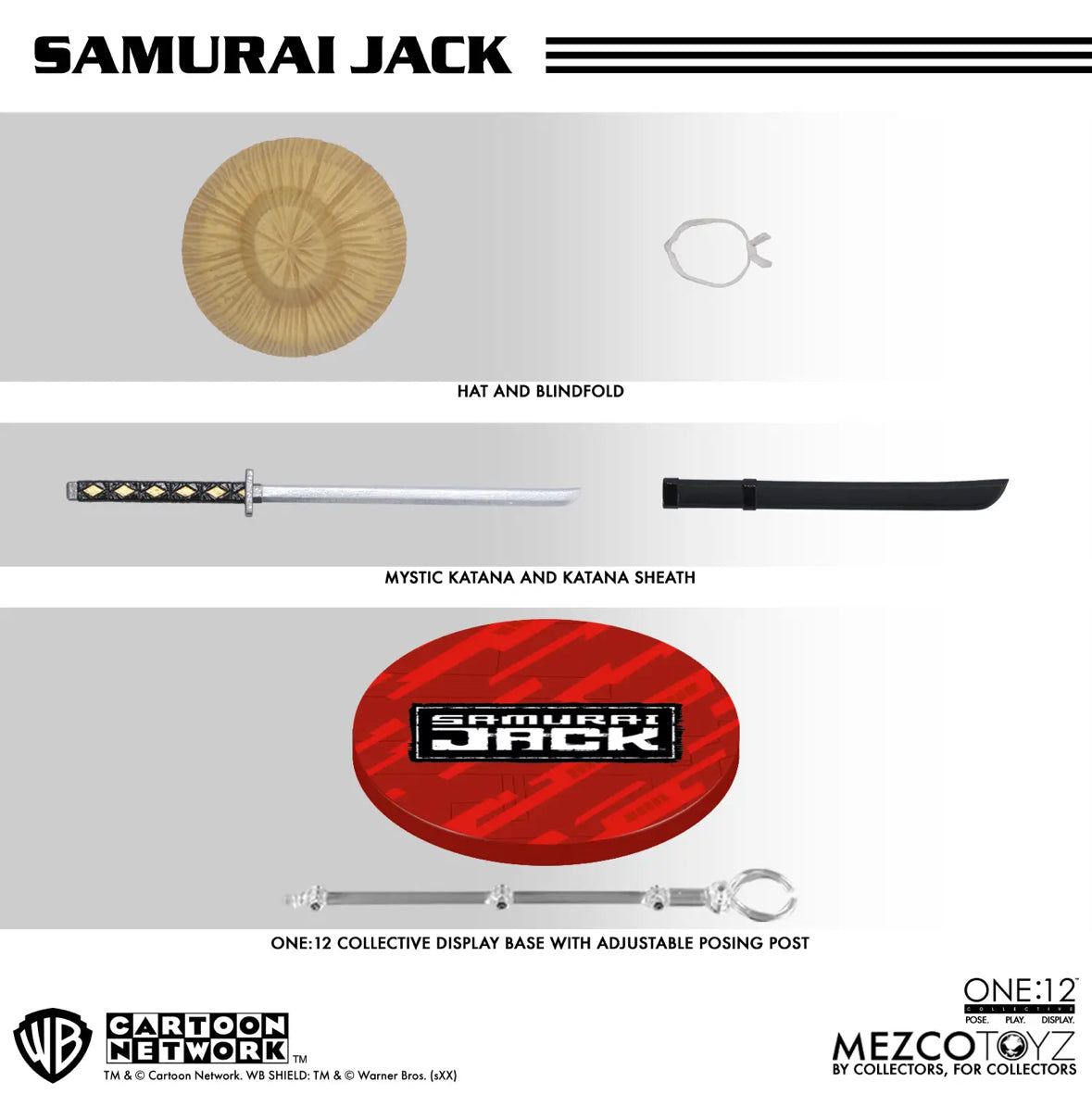 One:12 Collective Samurai Jack 1/12 Action Figure by Mezco Toys