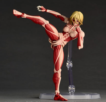 Revoltech Amazing Yamaguchi Attack on Titan Female Titan by Kaiyodo