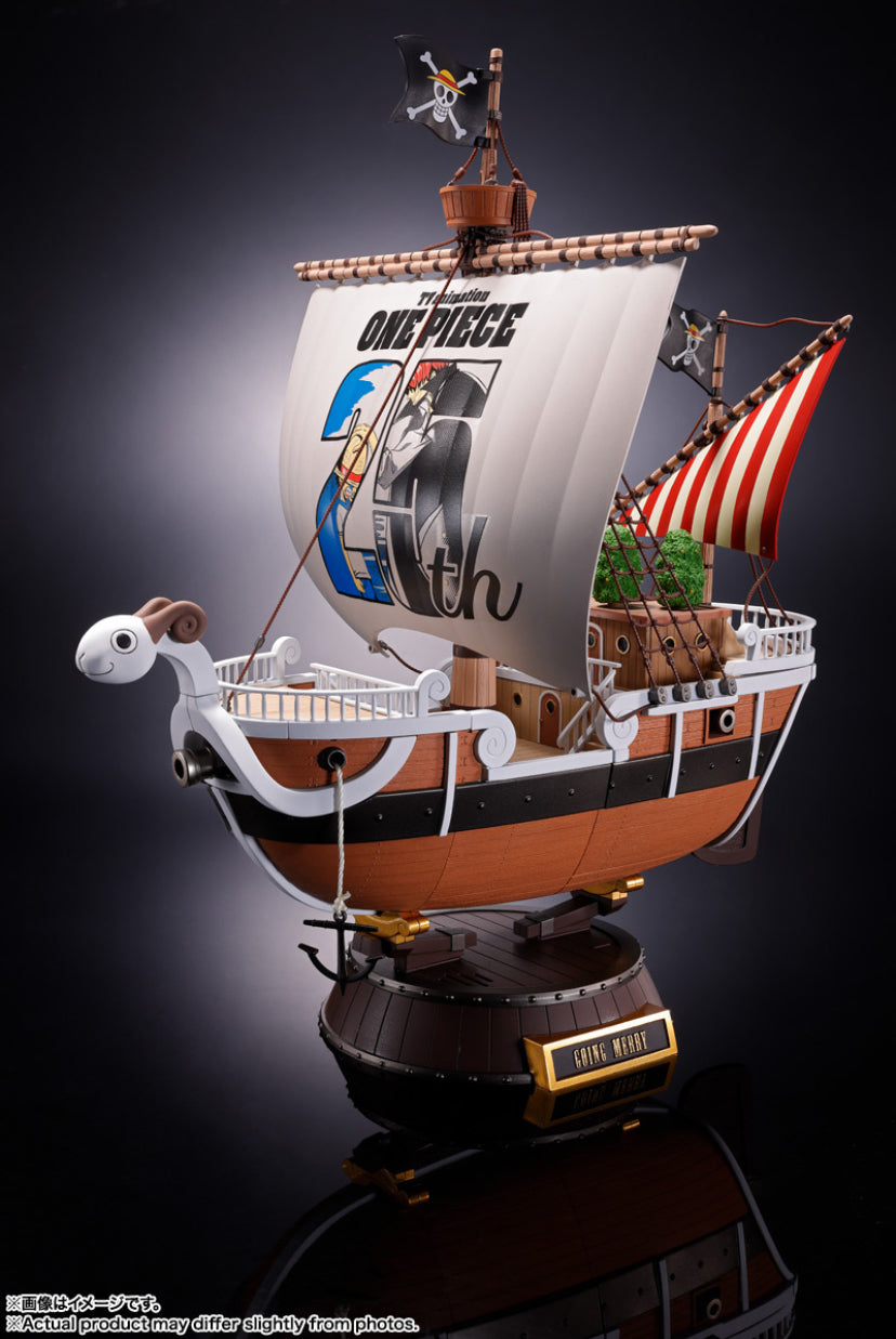 CHOGOKIN GOING MERRY ONE PIECE Anime 25th Anniversary Memorial Edition