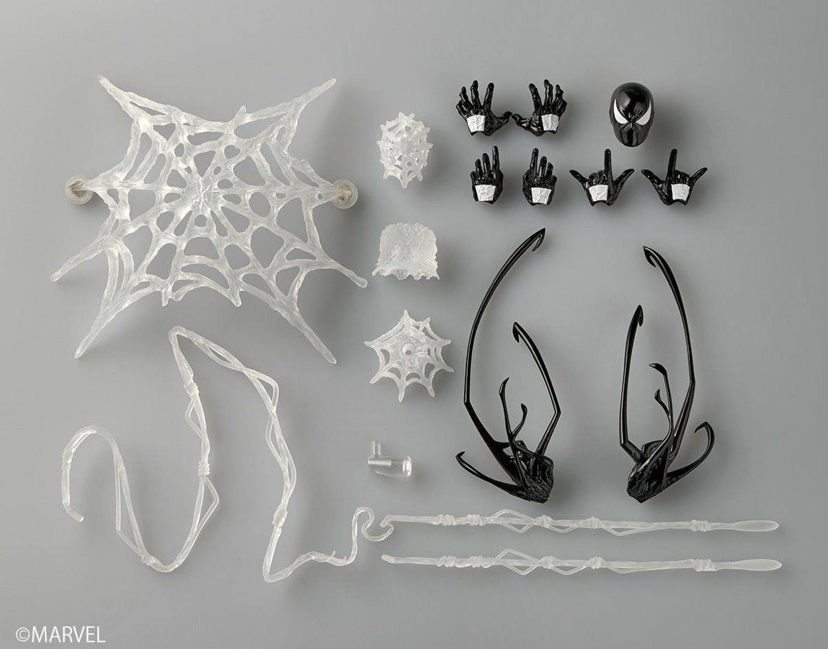 (Limit 1 per costumer) Revoltech Amazing Yamaguchi Symbiote Spider-Man with Limited Bonus Item by Kaiyodo