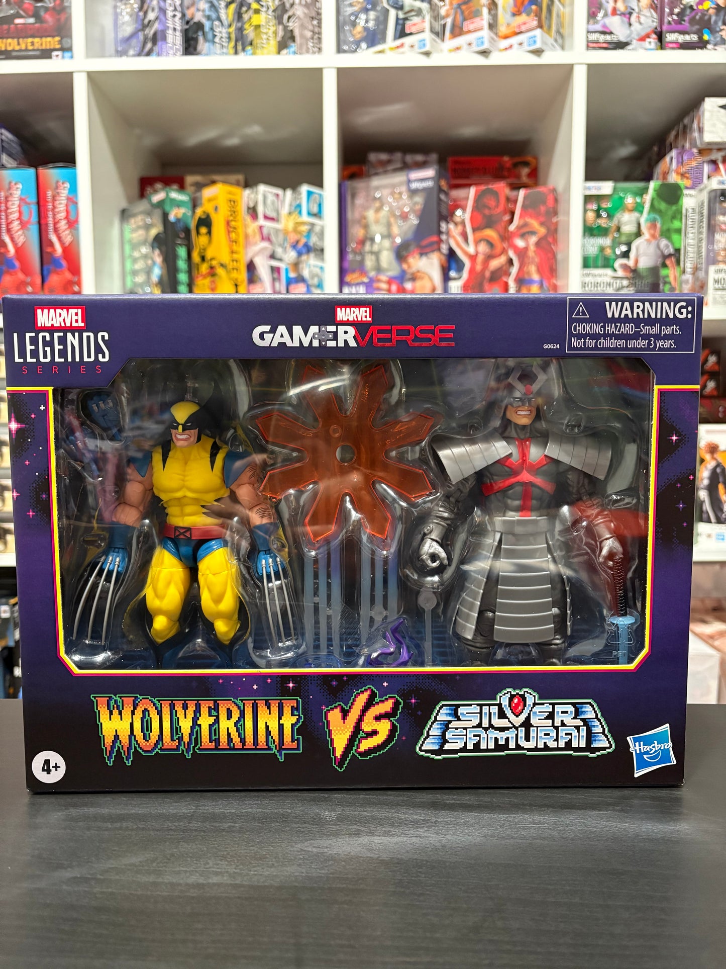 Marvel Legends Series Gamerverse Wolverine vs Marvel's Silver Samurai by Hasbro