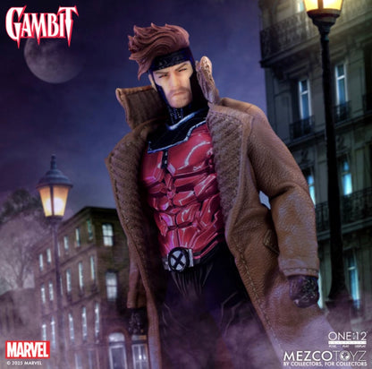 (Arriving Soon!) Marvel X-Men Gambit One:12 Collective Action Figure by Mezco
