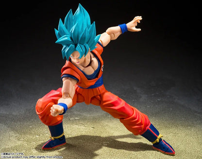 S.H.Figuarts Super Saiyan God Son Goku Blue Power Transcending Limits
by Bandai Tamashii Nations