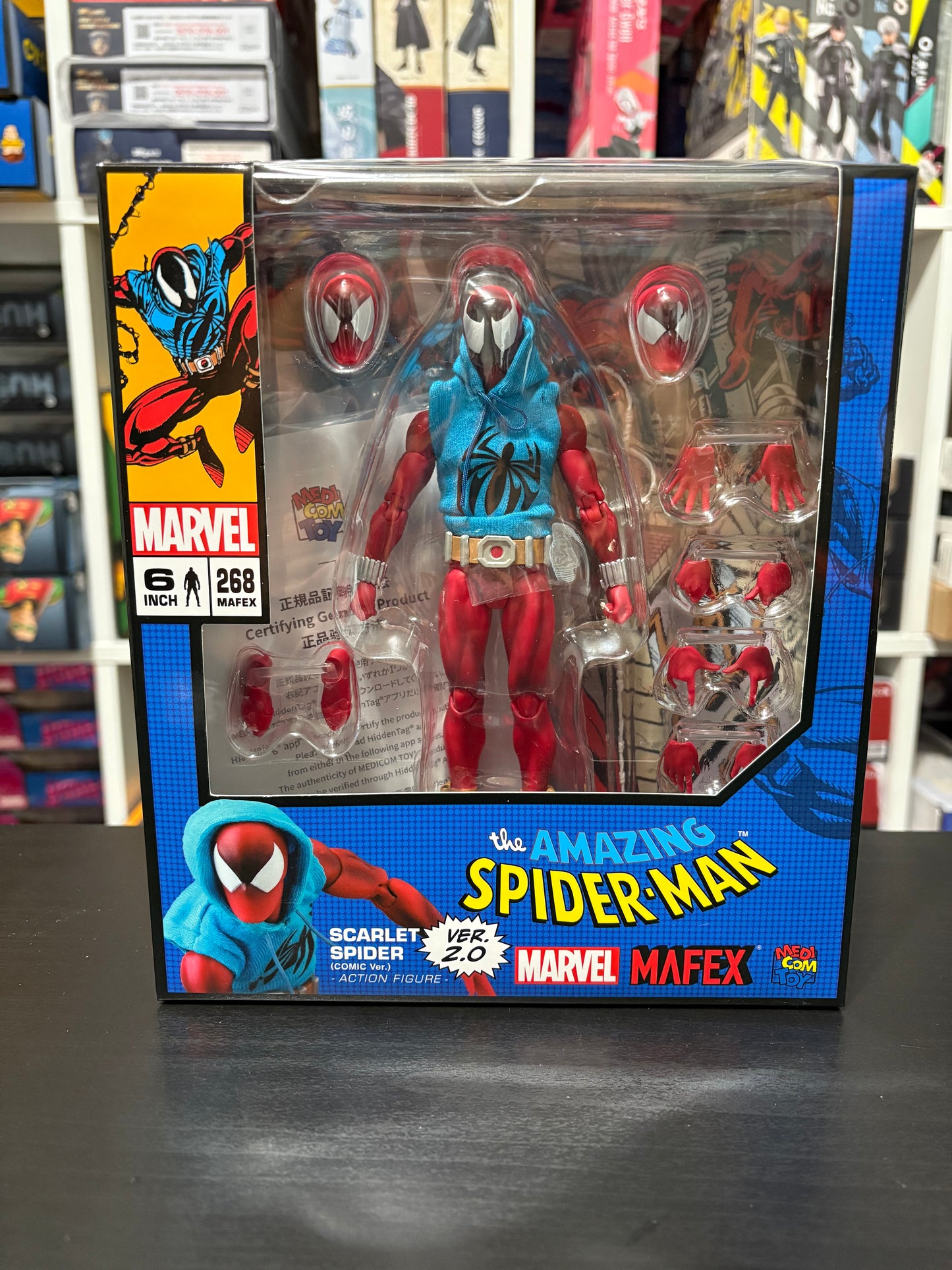 MAFEX No.268 Scarlet Spider Comic Ver. 2.0 by Medicom