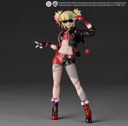 Revoltech Amazing Yamaguchi Harley Quinn Suicide Squad ISEKAI Ver. By Kaiyodo