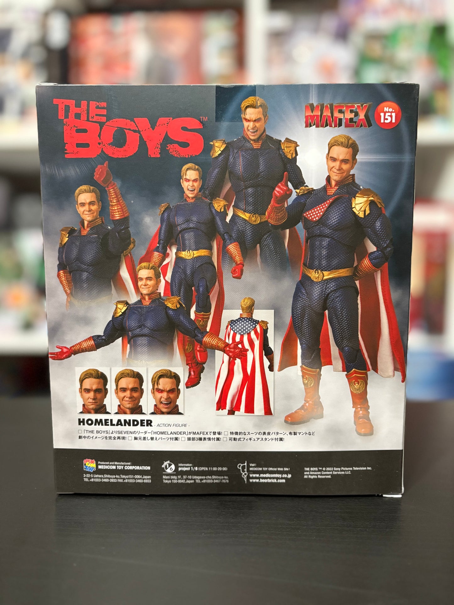 MAFEX 151 Homelander The Boys by Medicom