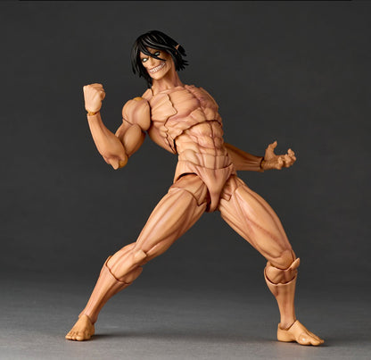 Revoltech Amazing Yamaguchi Attack on Titan Eren Yeager Titan by Kaiyodo