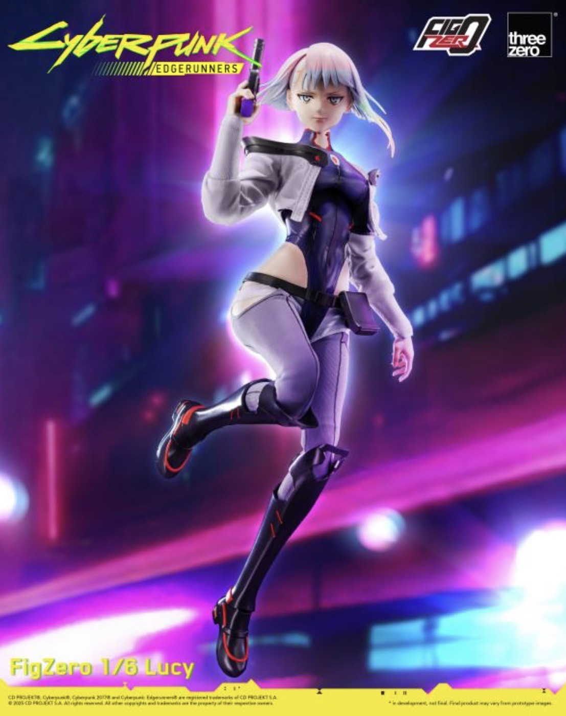 Lucy Cyberpunk Edgerunners FigZero 1/6 Action Figure by Threezero