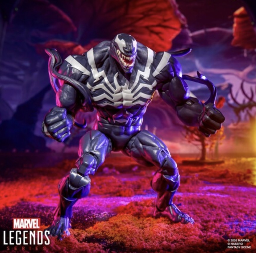 Marvel Rivals Venom & Jeff the Land Shark - Marvel Legends Action Figure 2-Pack by Hasbro