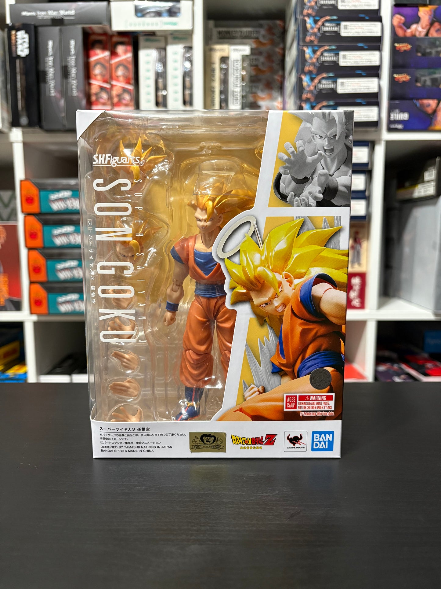 S.H. Figuarts Super Saiyan 3 Son Goku (Reissue) Tamashii Nations by Bandai