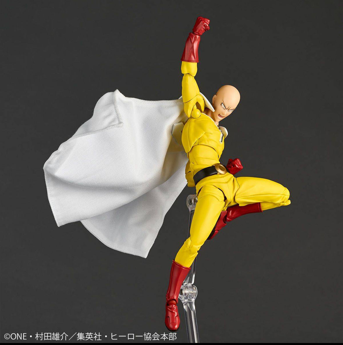 Revoltech Amazing Yamaguchi Saitama One Punch Man w/ Bonus Head Piece by Kaiyodo