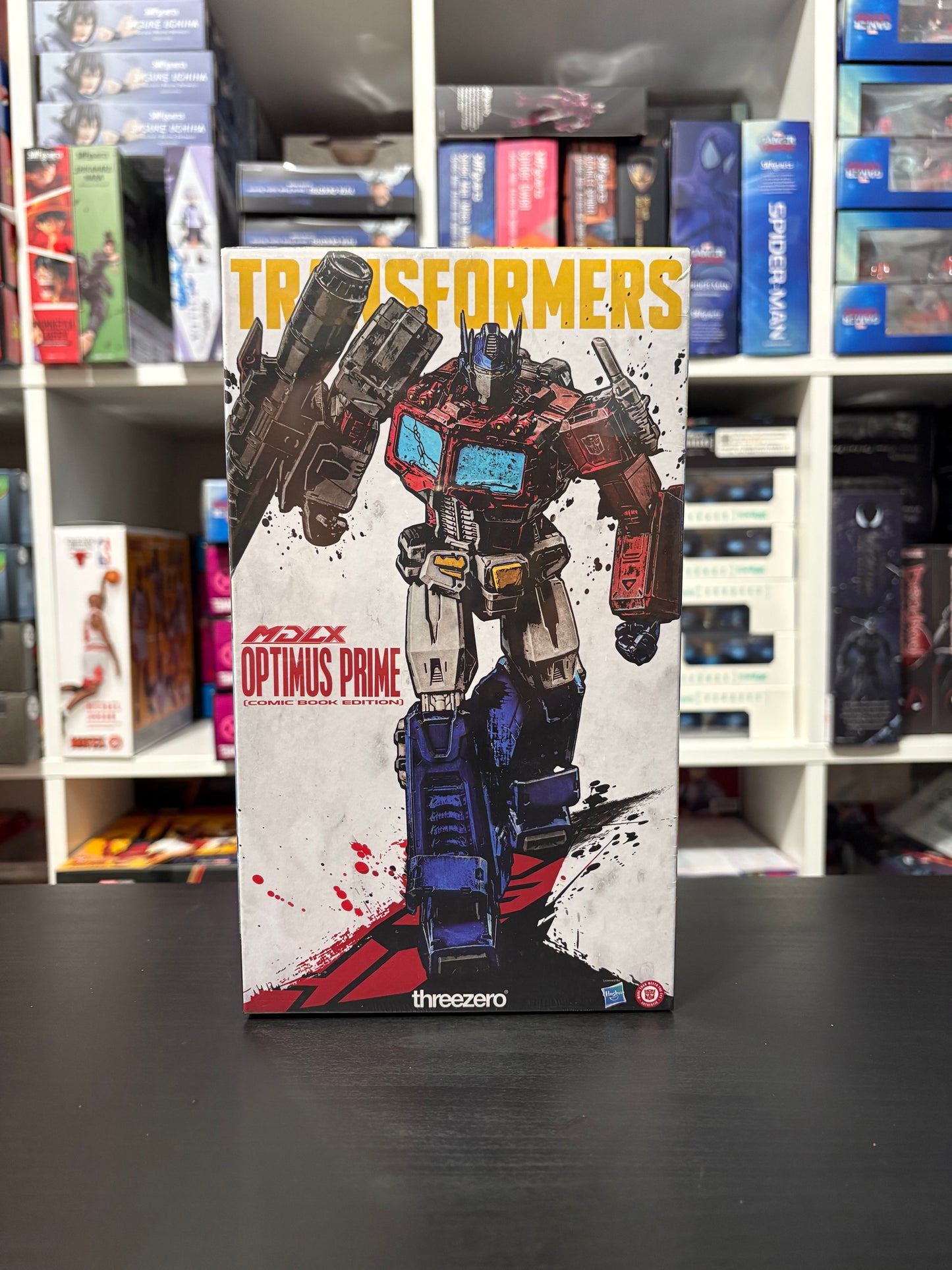 MDLX Optimus Prime Transformers Comic Book Edition 7" Action Figure by Threezero