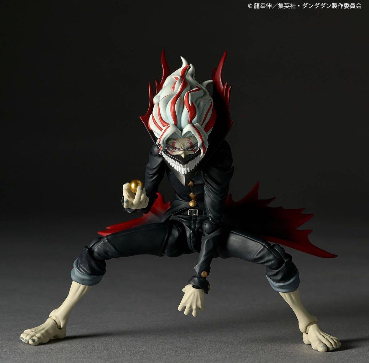Revoltech Amazing Yamaguchi Dandadan Okarun Transformed with Limited Bonus Item Kaiyodo