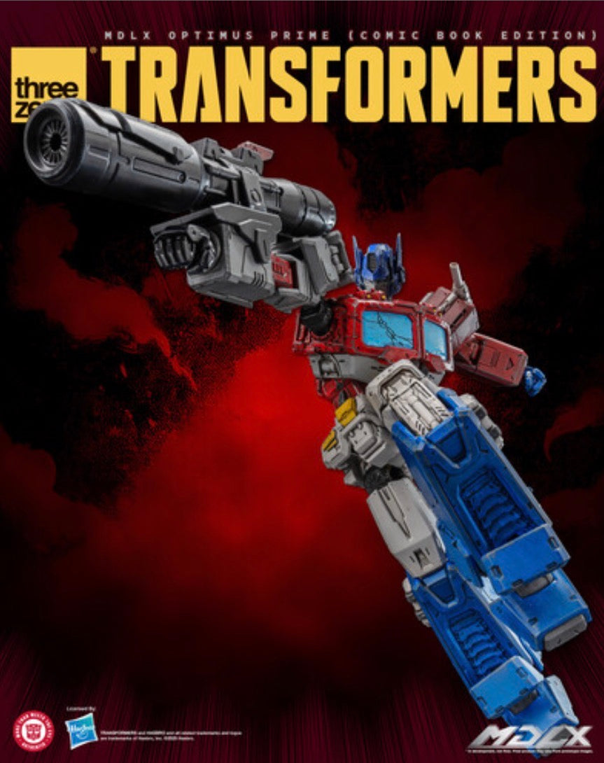 MDLX Optimus Prime Transformers Comic Book Edition 7" Action Figure by Threezero