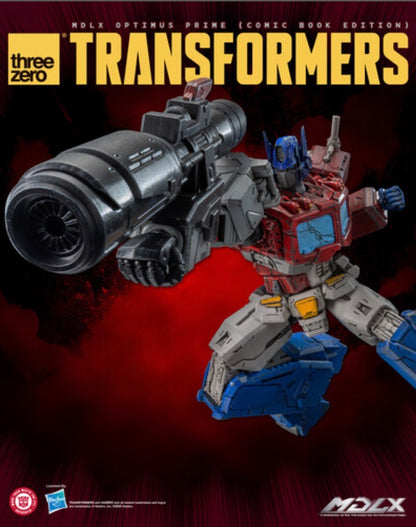 MDLX Optimus Prime Transformers Comic Book Edition 7" Action Figure by Threezero