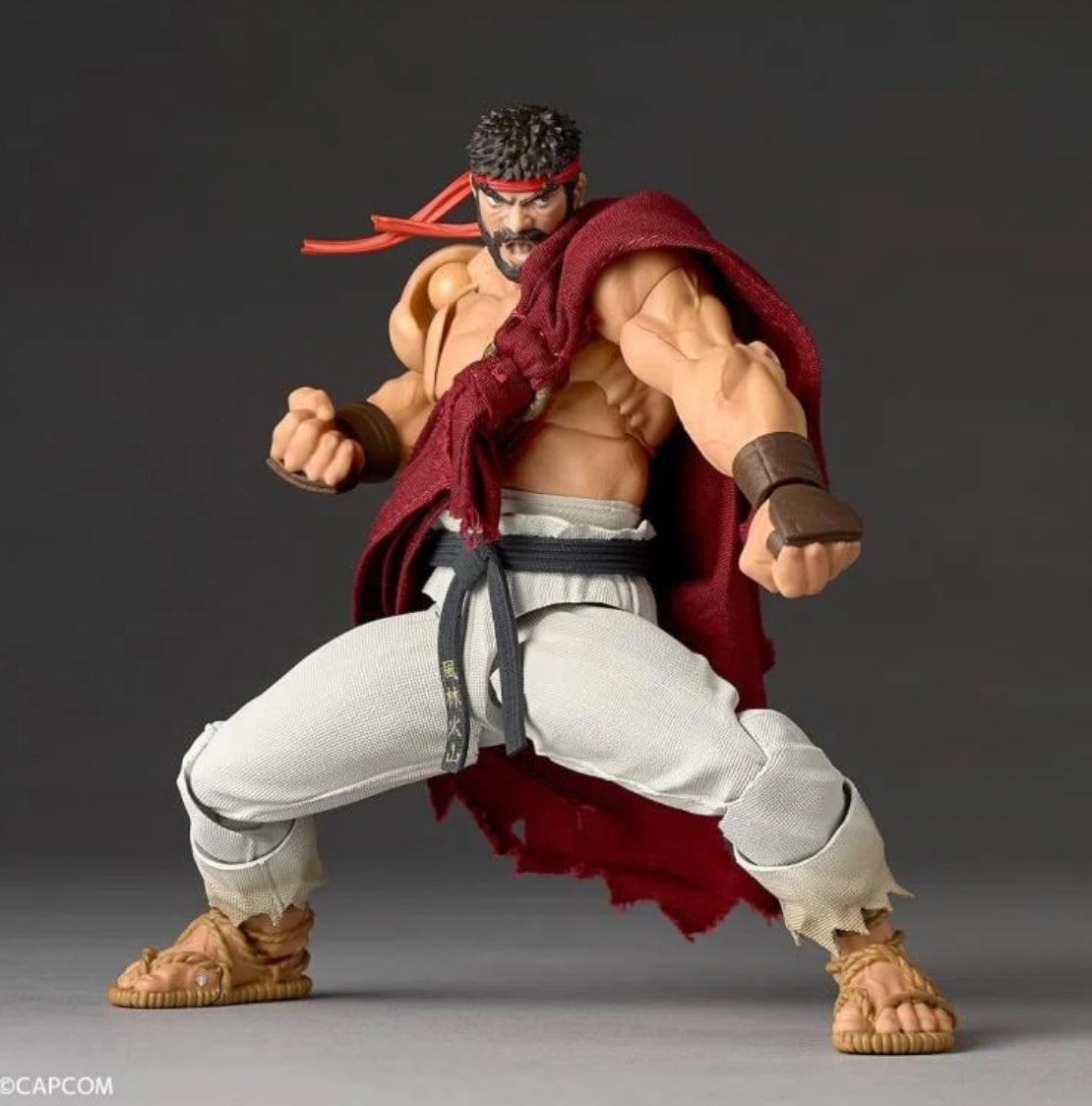 Amazing Yamaguchi Revoltech Ryu Street Fighter 6 w/ *Bonus Face Plate Action Figure BY KAIYODO