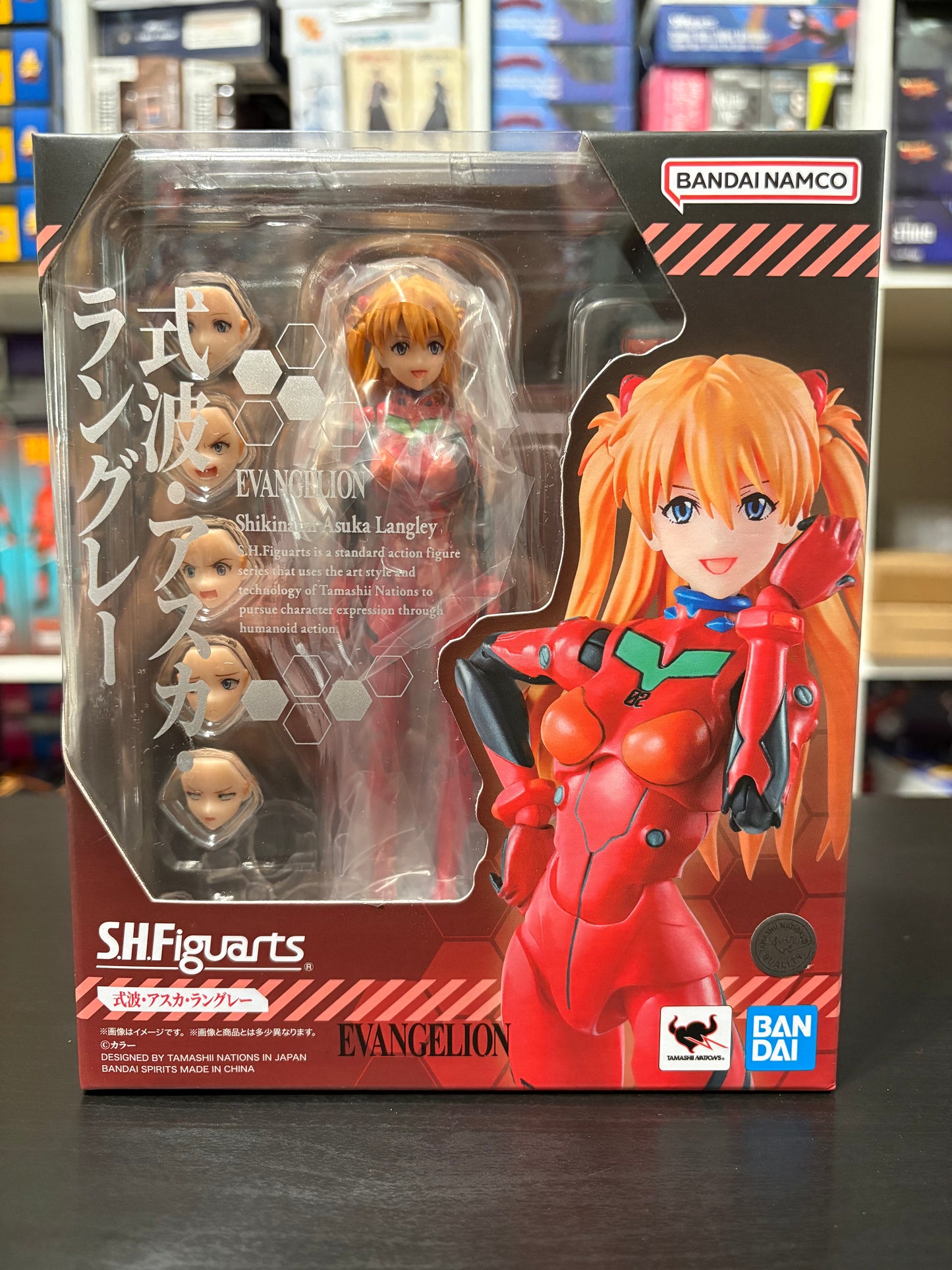 S.H.Figuarts Asuka Langley Soryu Neon Genesis Evangelion by Bandai Tamashii Nations