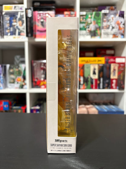 S.H. Figuarts Super Saiyan Son Goku (The Games Begin) Tamashii Nations by Bandai