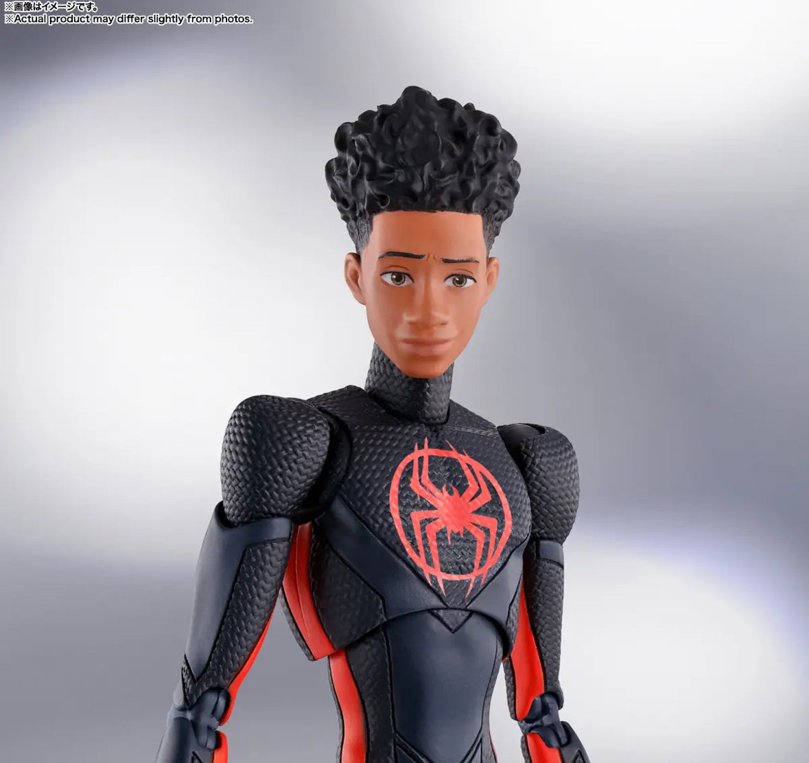 S.H.FiguartsMiles Morales Spider-Man Across the Spider-Verse Tamashii Nations by Bandai