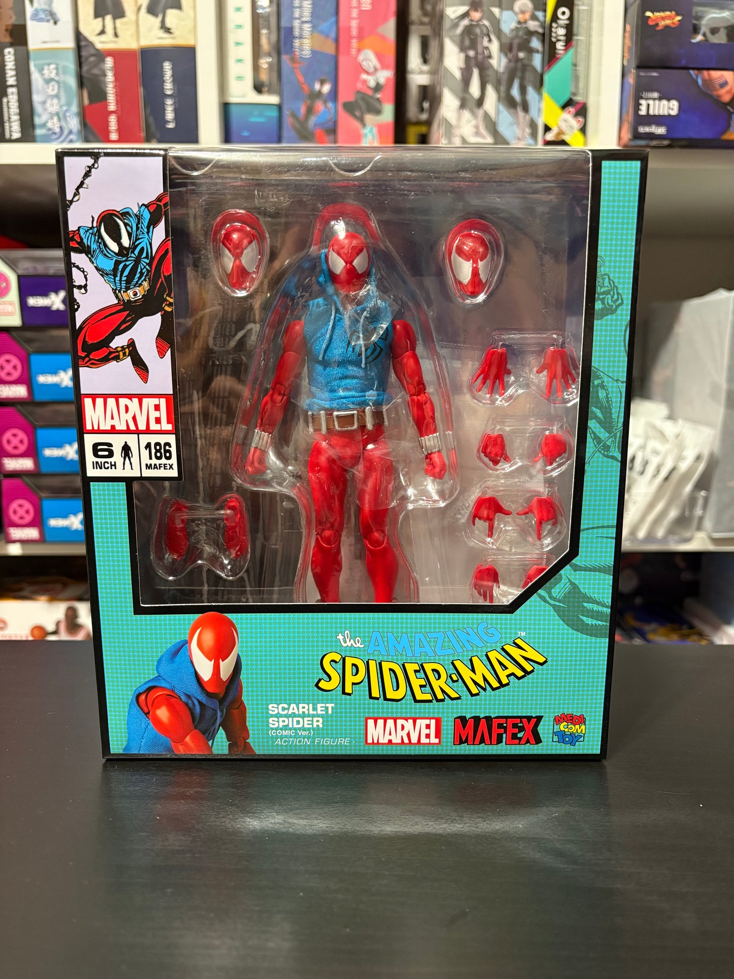 MAFEX 186 Scarlet Spider Original Comic Version Release