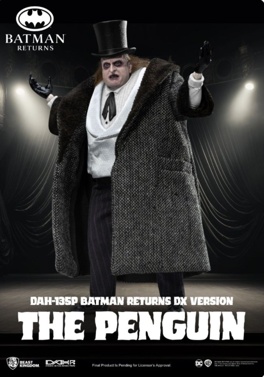 Batman Returns The Penguin Dynamic Action Figure Deluxe Version by Beast Kingdom