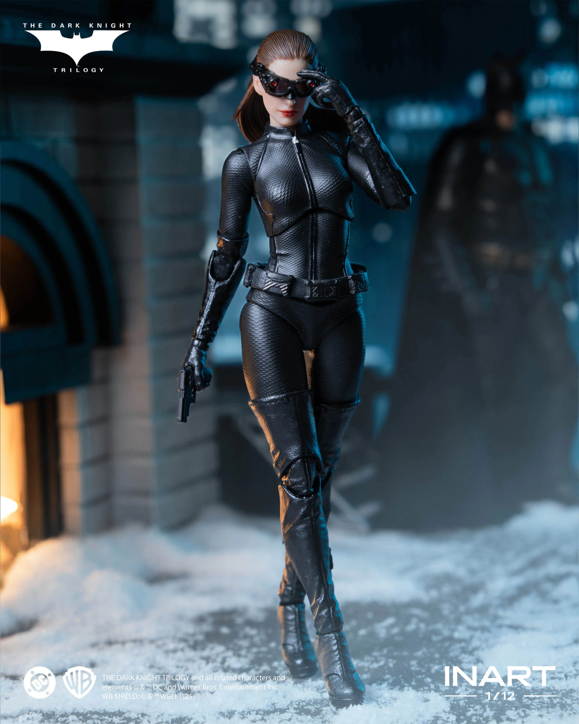 (Arriving soon!) The Dark Knight Rises Catwoman 1/12 Action Figure by INART
