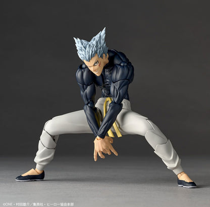 (Arriving soon!) Revoltech Amazing Yamaguchi Garou One Punch Man Action Figure with Limited Bonus Face Plate