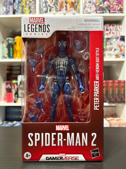 Spider-Man 2 Marvel Legends Gamerverse Peter Parker Anti-Venom Suit by Hasbro