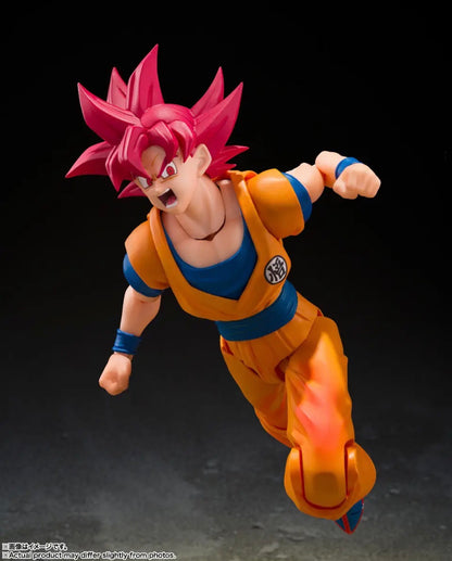 S.H.Figuarts Super Saiyan God Son Goku God Aura by Bandai Tamashii Nations