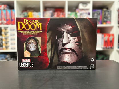 Fantastic Four Marvel Legends Doctor Doom Premium Roleplay Helmet Prop Replica