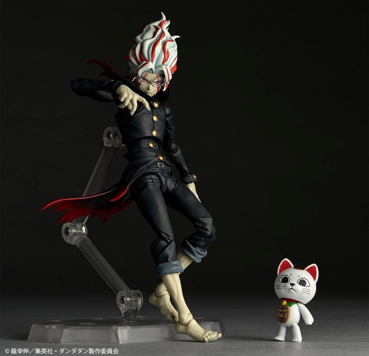 Revoltech Amazing Yamaguchi Dandadan Okarun Transformed with Limited Bonus Item Kaiyodo