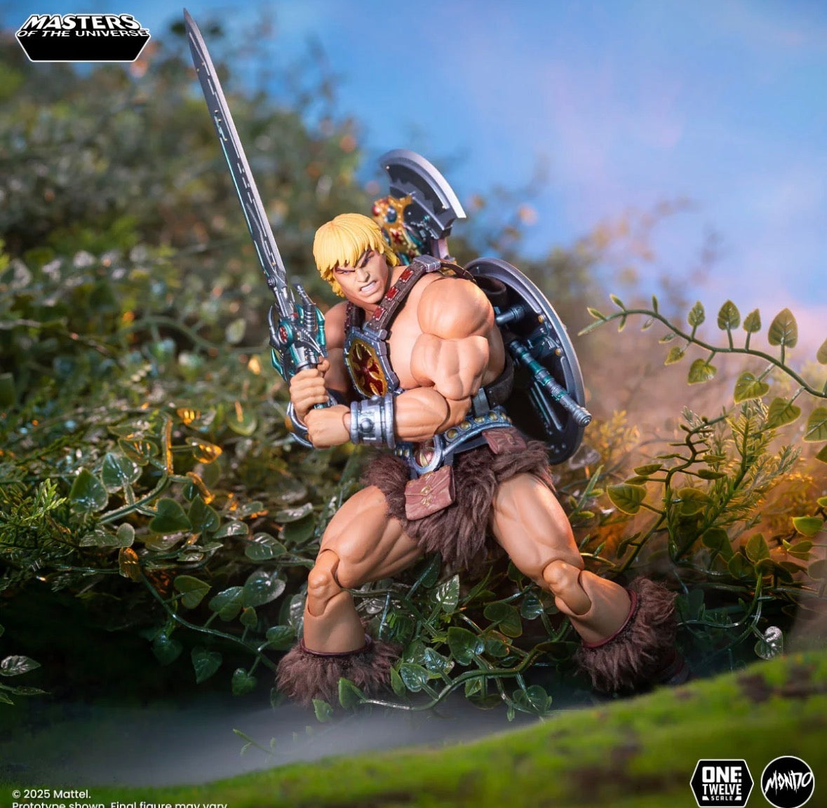 He-Man 1:12 Scale Action Figure by Mondo