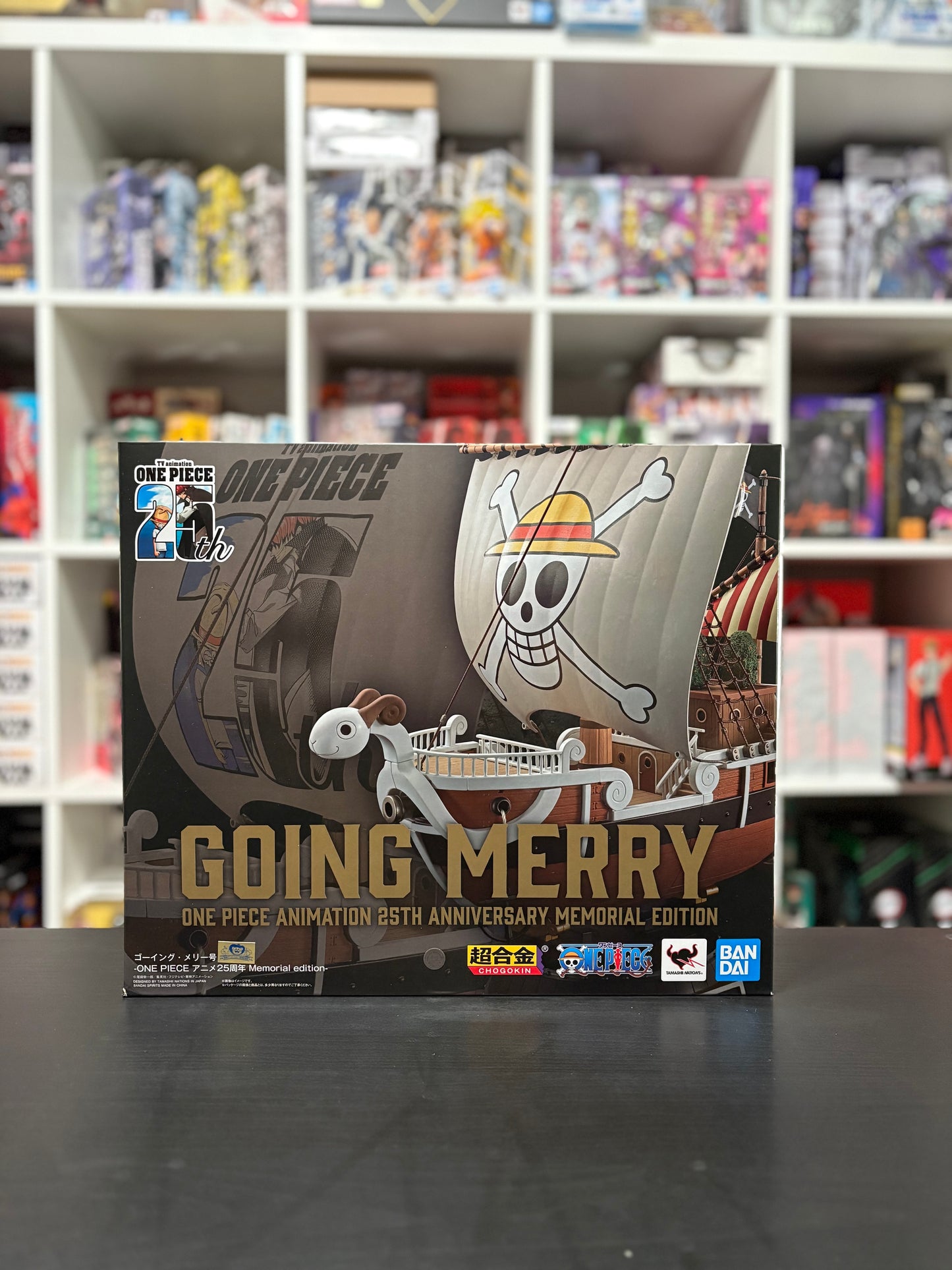 CHOGOKIN GOING MERRY ONE PIECE Anime 25th Anniversary Memorial Edition