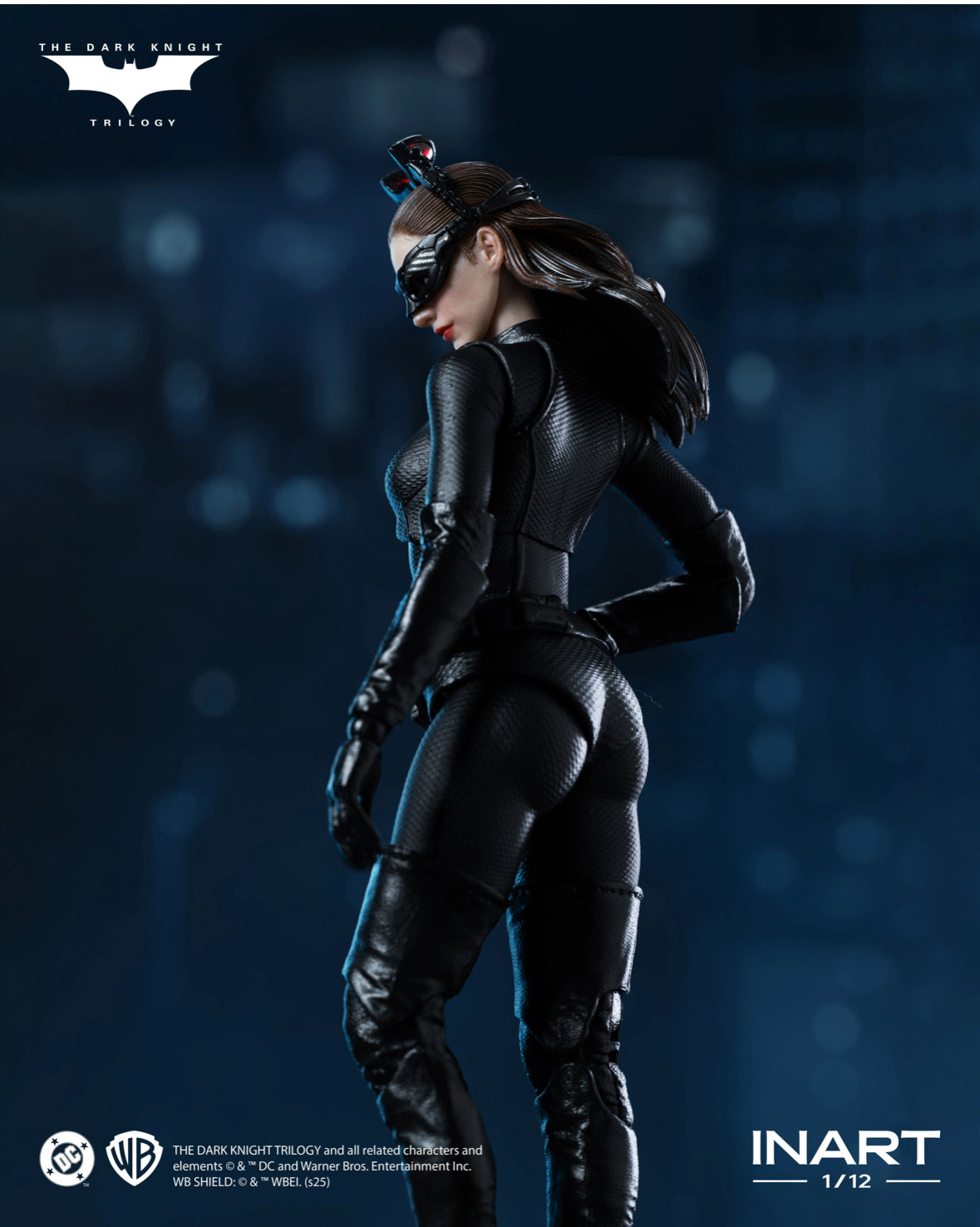 (Arriving soon!) The Dark Knight Rises Catwoman 1/12 Action Figure by INART