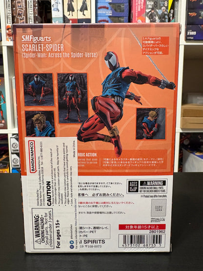 S.H.FIGUARTS: Spider-Man Across the Spider-Verse - Scarlet Spider by Bandai Tamashii Nations