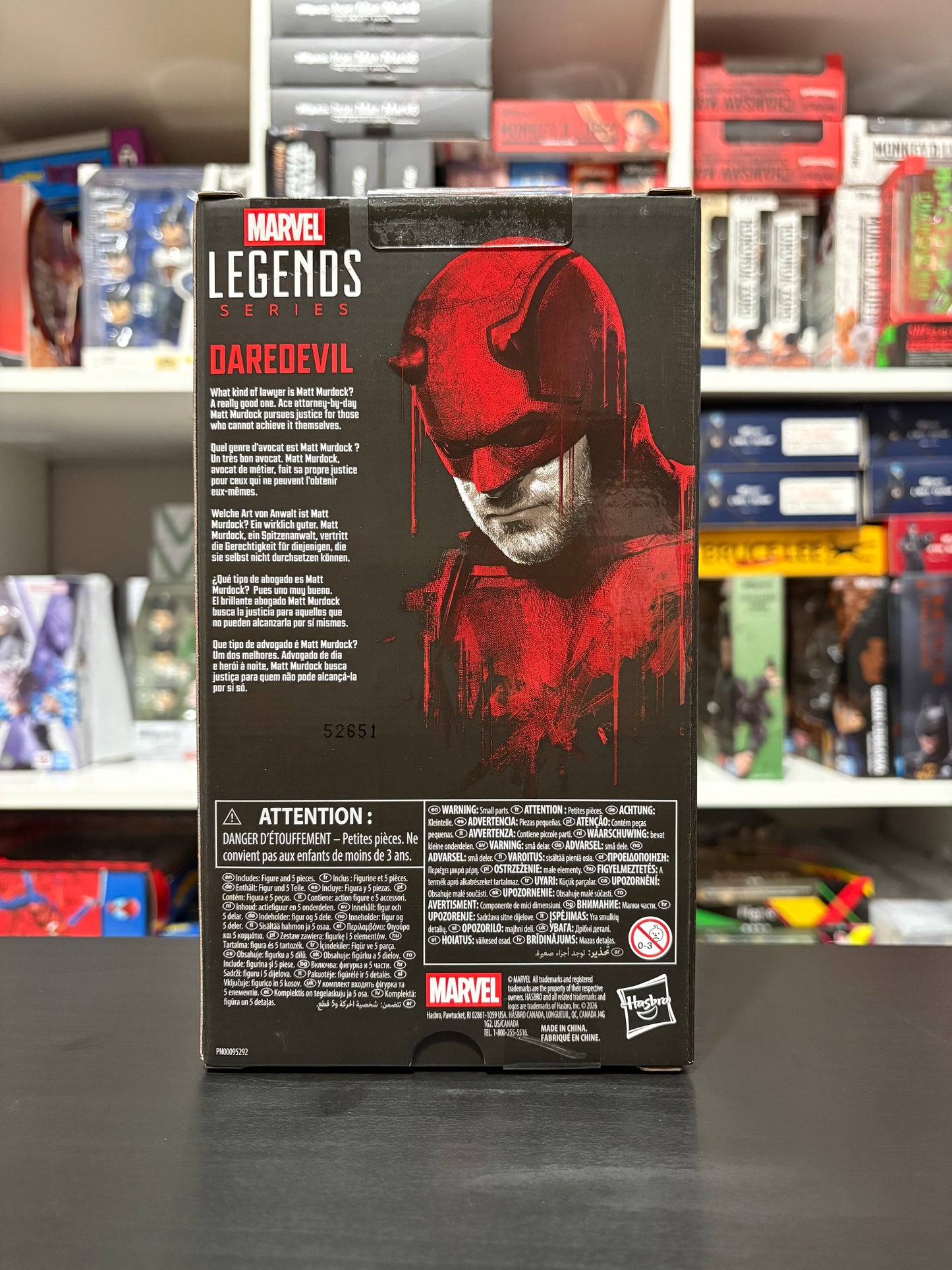 Marvel Legends Daredevil Born Again Action Figure by Hasbro