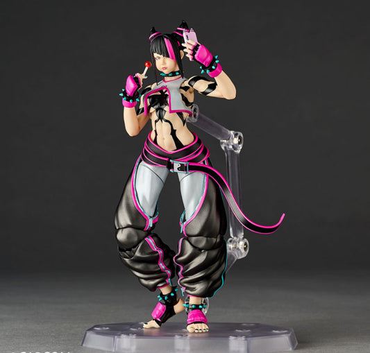 Revoltech Amazing Yamaguchi Street Fighter 6 Juri by Kaiyodo