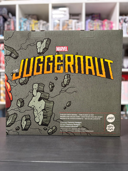 Juggernaut Prisoner Yellow Variant X-Men Soft Vinyl 12-Inch Figure by Mondo