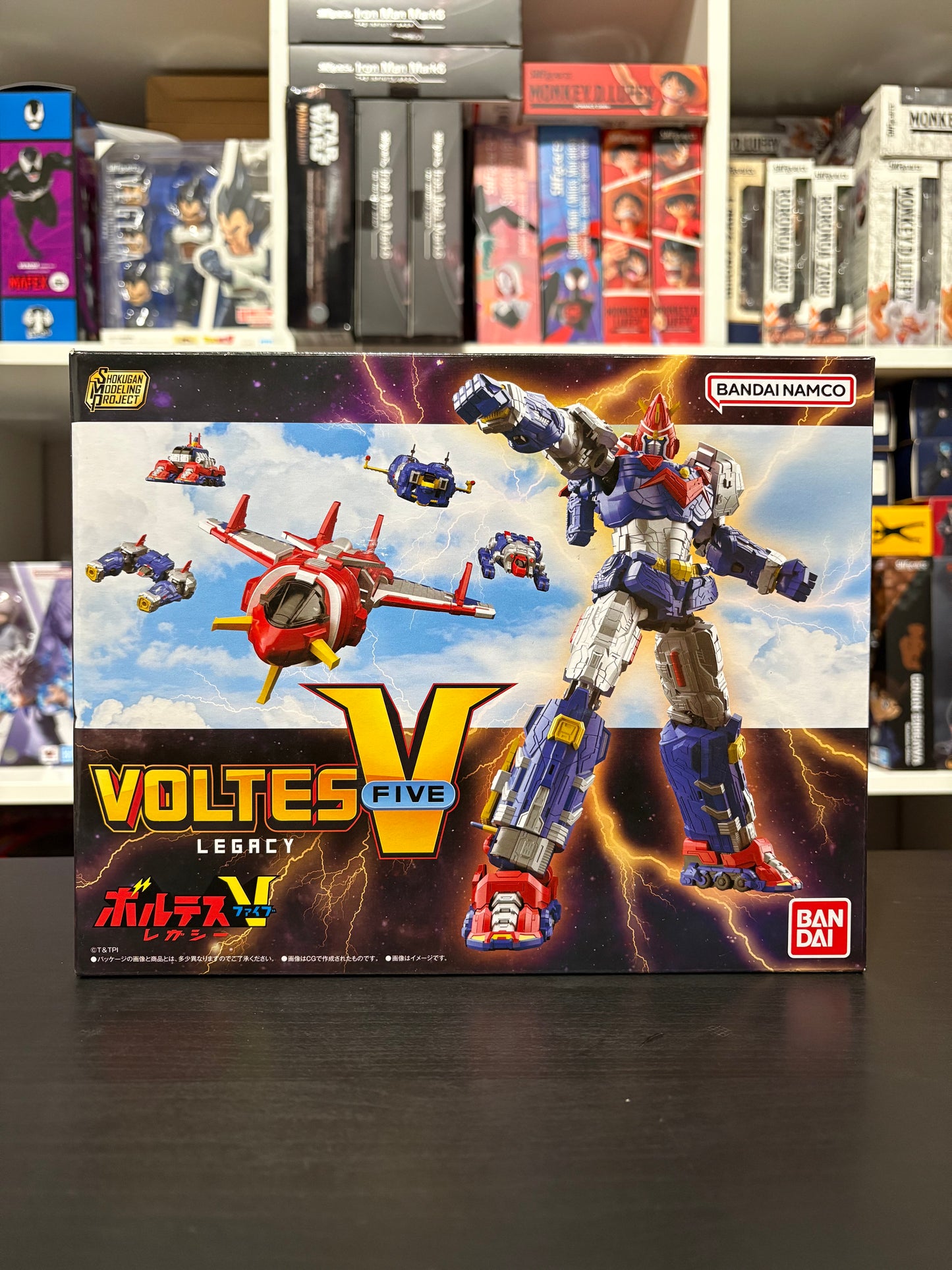 SMP Legacy Voltes V Model Kit Super Electromagnetic Machine by Bandai Namco