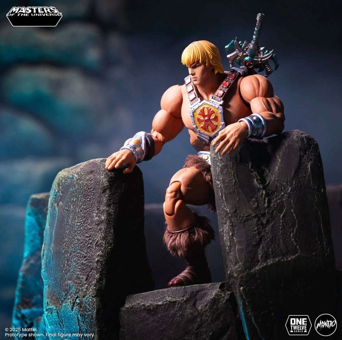 He-Man 1:12 Scale Action Figure by Mondo