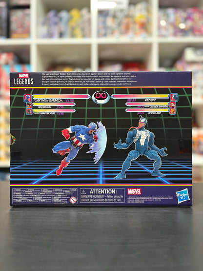 Marvel Legends Series Gamerverse Captain America vs Venom by Hasbro